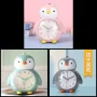Детски часовник, нощна лампа Пингвин 14cm*18cm*10cm, снимка 1