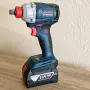 Нов безчетков акумулаторен ударен гайковерт BOSCH GDX 18V-285 , 2 x 5.0Ah батерии и зарядно, снимка 5