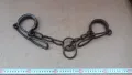 масивни ковани възрожденски окови, белезници, пранги букаи , снимка 5