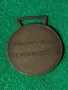 СТАР КАТОЛИЧЕСКИ БРОНЗОВ МЕДАЛЬОН ВИСУЛКА с НАДПИС на ЛАТИНСКИ ОТЗАД 44411, снимка 9