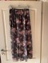 Нова дълга елегантна ежедневна ефирна пола флорален принт ластик в талията , снимка 2