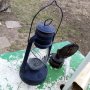 Антикварен газов фенер и газена лампа, снимка 7