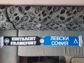 Шал от мача Айнтрахт Франкфурт-Левски, книжка и билет от мача, снимка 4