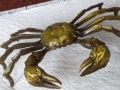 Бронзова фигурка на рак 24049, снимка 5
