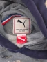 Puma Hoodie с ретро спортен distressed велурен принт, като ново, размер M, снимка 4