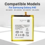 Нова Вътрешна батерия за Galaxy A40 A405F 4800mAh + инструменти за телефон, снимка 5