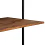 vidaXL Бюро за стена, 90x40x170 см, акациево дърво масив, снимка 5