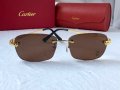 Cartier висок клас слънчеви очила Мъжки Дамски слънчеви 4 цвята, снимка 1 - Слънчеви и диоптрични очила - 41950787