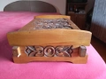 Продавам старинна декоративна дърворезби вана кутия за бижута , снимка 16