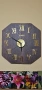 Голям 40 см ръчно изработен стенен часовник, снимка 1
