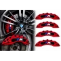 Капаци за спирачни апарати BMW M power БМВ червени комплект, снимка 1