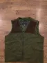 huntly mens lether vest - естествена кожа мъжки ловен елек 2ХЛ, снимка 3