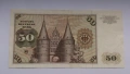 Банкнота от 50 марки 1970 година - Западна Германия, снимка 6