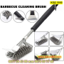 Четки за почистване на барбекю, дву и три редови - КОД 3050, снимка 10
