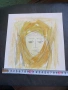 Рисунка портрет момиче, снимка 1