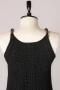 Рокля Плетена с Мъниста – Черна, снимка 3
