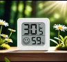 цифров термометър и влагомер , снимка 1