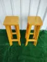 Дървени бар столове , снимка 4