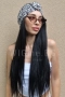Дълга черна лейс фронт перука Катрин, снимка 7