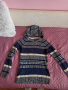 пуловер с качулка, снимка 1 - Блузи с дълъг ръкав и пуловери - 44525949