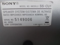 SONY SS-CU1, снимка 2