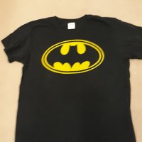Тениска Батман, черна с принт отпред , изчистен модел, къс ръкав, снимка 8 - Тениски - 39217747