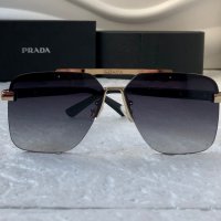Prada 2023 мъжки слънчеви очила, снимка 2 - Слънчеви и диоптрични очила - 39011296