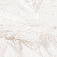 Дамска памучна блуза с дълъг ръкав в бяло, снимка 8 - Блузи с дълъг ръкав и пуловери - 39881436