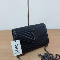 Луксозна Черна чанта /реплика  YSL кодSG112, снимка 3 - Чанти - 39847031