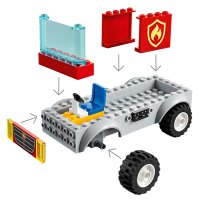 НОВИ! LEGO® City 60280 Пожарникарски камион със стълба, снимка 6 - Конструктори - 40664381