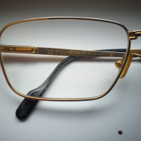 Старахотни маркови диоптрични очила Tiffany Lunettes позлата тифани, снимка 2 - Антикварни и старинни предмети - 36216614