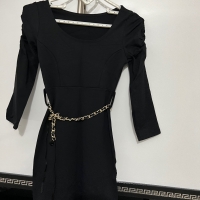 Уникална черна рокля размер S, снимка 3 - Рокли - 35757594