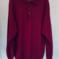 Блуза/ пуловер CARLO COMBERTI коприна и кашмир, снимка 6 - Пуловери - 44583538