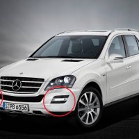 Дневни светлини LED за Mercedes ML W164, GLK X204, GL-class X164, снимка 2 - Части - 33926612