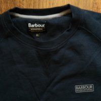 Barbour International Small Logo Crew Sweat - страхотна мъжка блуза, снимка 3 - Блузи - 35800644