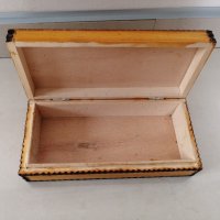 Дървена кутия 19 х 9 h 5 см. , снимка 4 - Други стоки за дома - 42221122