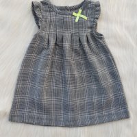 Бебешка рокля каре 3-6 месеца, снимка 5 - Бебешки рокли - 42062591