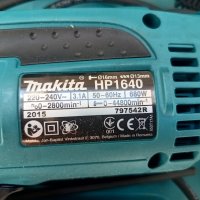 Ударна бормашина Makita HP1640, снимка 3 - Бормашини - 41835001