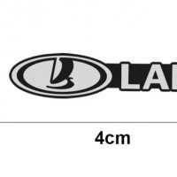 Нови алуминиеви емблеми ”LADA” - 40 мм. / 8 мм., снимка 3 - Аксесоари и консумативи - 40054398