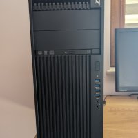 Продавам компютър HP Z440 - Xeon E5-2667 v3 + 32GB RAM + 500GB NVMe, снимка 1 - Работни компютри - 44494300