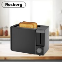 Тостер Rosberg R51440F, 700W, 2филийки, 2 ГОДИНИ ГАРАНЦИЯ, снимка 4 - Тостери - 44507139