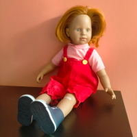 Колекционерска кукла Brigitte Paetsch Zapf Creation 2001 48 см, снимка 1 - Колекции - 44827974