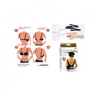  Low Back Bra Strap Комплект от 3 бр удължители за сутиен за гол гръб, снимка 2 - Други - 34639656