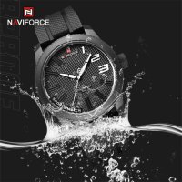Спортен часовник Naviforce, Силиконова каишка, снимка 9 - Мъжки - 41686466