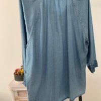 Дънкова блуза в размер L, снимка 10 - Блузи с дълъг ръкав и пуловери - 44175192