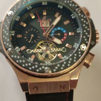 Мъжки луксозен часовник Hublot F 1, снимка 4 - Мъжки - 37078039