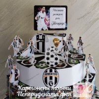 Картонена торта Футбол football , снимка 9 - Други - 34386691