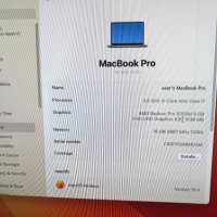 16" Core i7 MacBook Pro A2141 (2019)- Space Gray, снимка 1 - Лаптопи за работа - 41421220