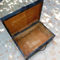 Продавам уникален ретро куфар от 30-те години на миналия век, снимка 2 - Антикварни и старинни предмети - 34431315