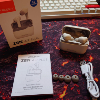 CREATIVE Zen Air Plus леки безжични слушалки за поставяне в ушите, снимка 9 - Безжични слушалки - 44515131